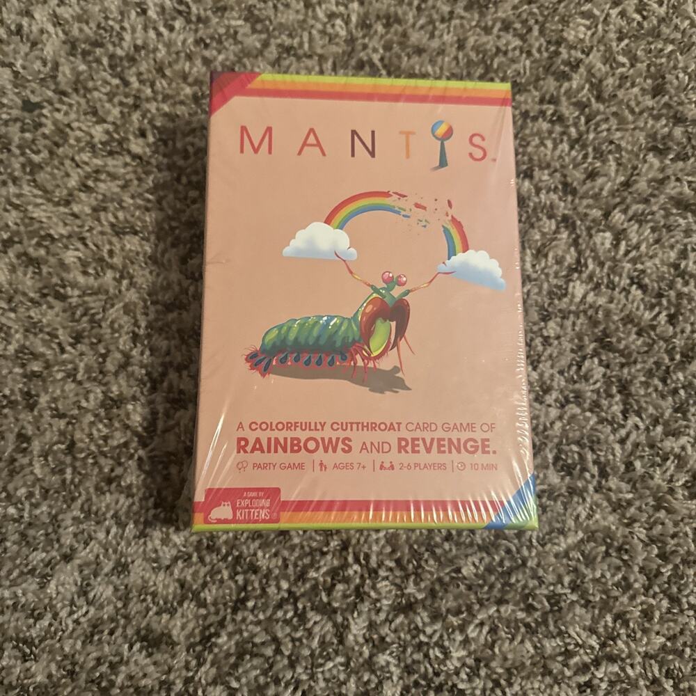 Mantis - A Colorfully Cutthroat Card Game of Rainbows and Revenge SEALED